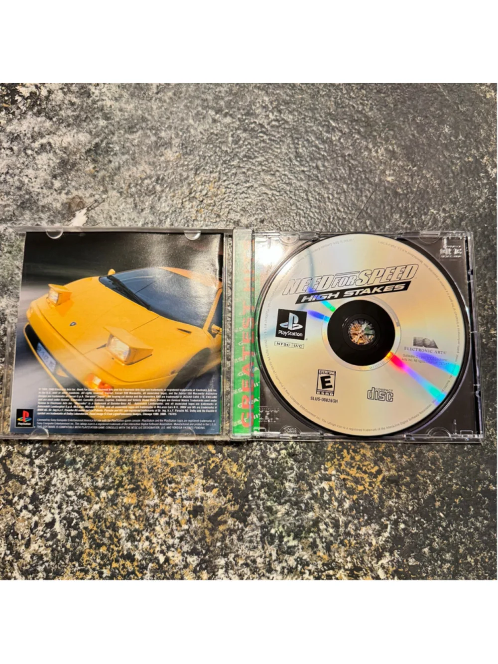 Need for Speed High Stakes PS1 Greatest Hits CIB Complete Tested Working